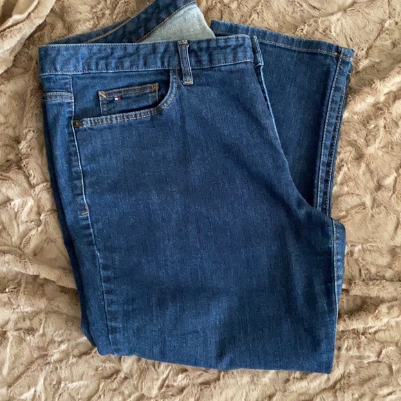Womans Tommy Hilfiger Hope Crop Denim Jeans 20 - Picture 5 of 11